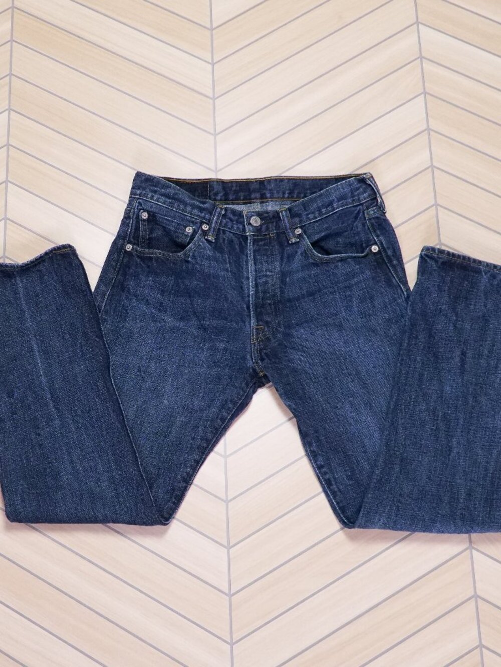 Levi's 501 Original Fit in Tidal Blue